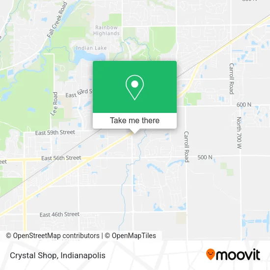Crystal Shop map