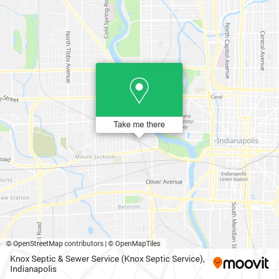 Knox Septic & Sewer Service map