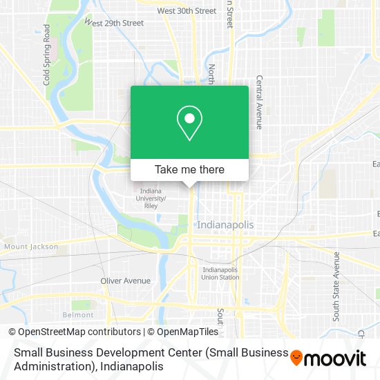 Small Business Development Center (Small Business Administration) map