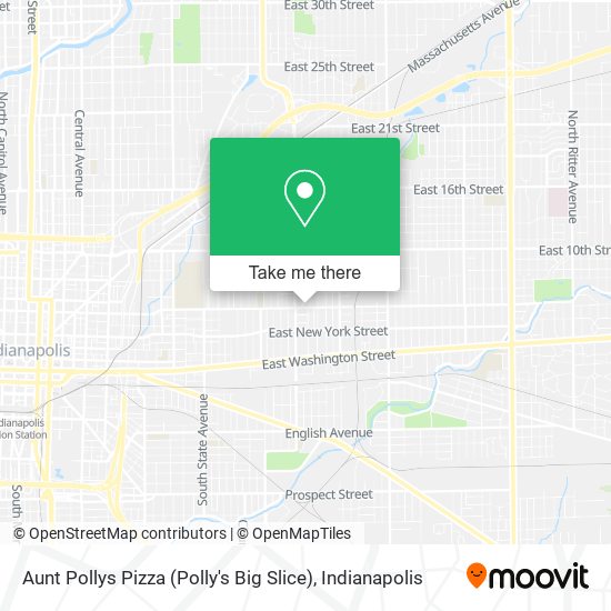 Mapa de Aunt Pollys Pizza (Polly's Big Slice)