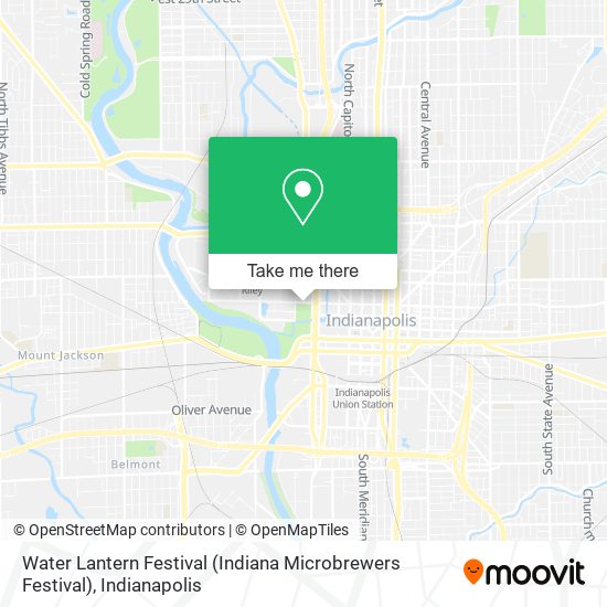 Water Lantern Festival (Indiana Microbrewers Festival) map