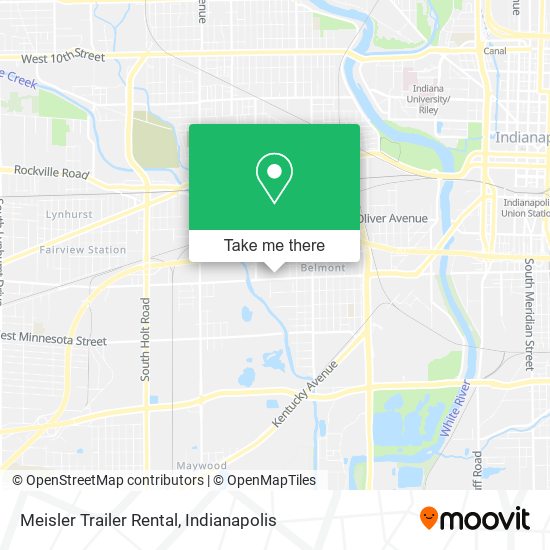 Mapa de Meisler Trailer Rental