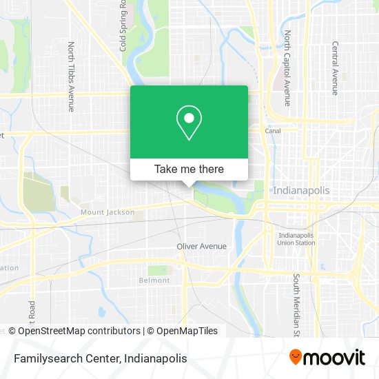 Familysearch Center map