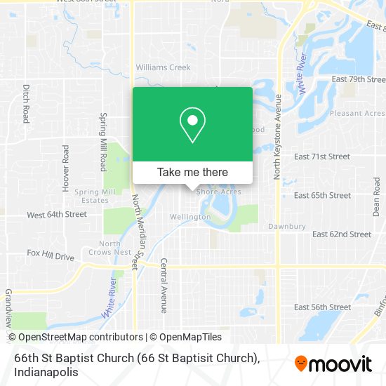 Mapa de 66th St Baptist Church (66 St Baptisit Church)