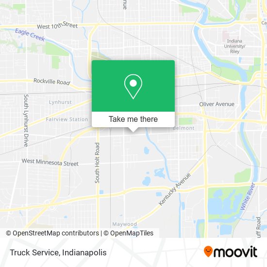 Truck Service map