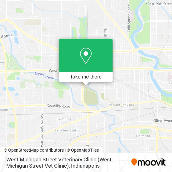 Mapa de West Michigan Street Veterinary Clinic