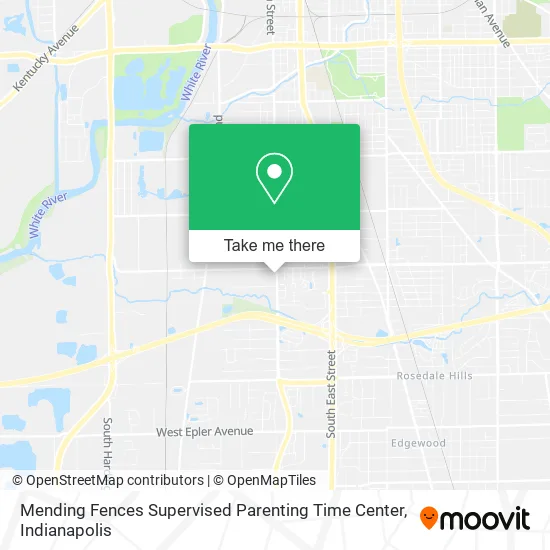Mending Fences Supervised Parenting Time Center map