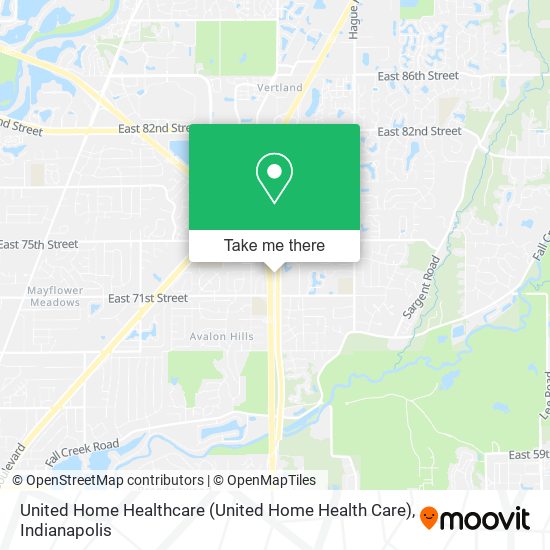 United Home Healthcare (United Home Health Care) map