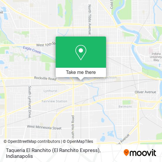 Mapa de Taqueria El Ranchito (El Ranchito Express)