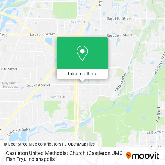 Castleton United Methodist Church (Castleton UMC Fish Fry) map
