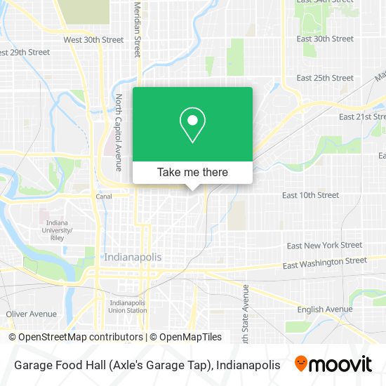 Mapa de Garage Food Hall (Axle's Garage Tap)