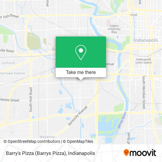 Mapa de Barry's Pizza (Barrys Pizza)