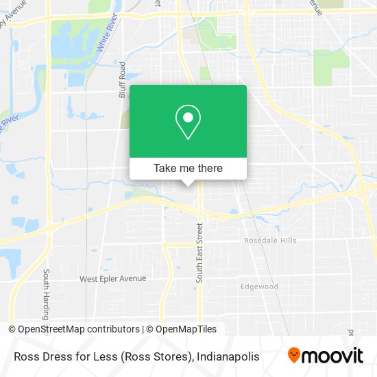 Mapa de Ross Dress for Less (Ross Stores)