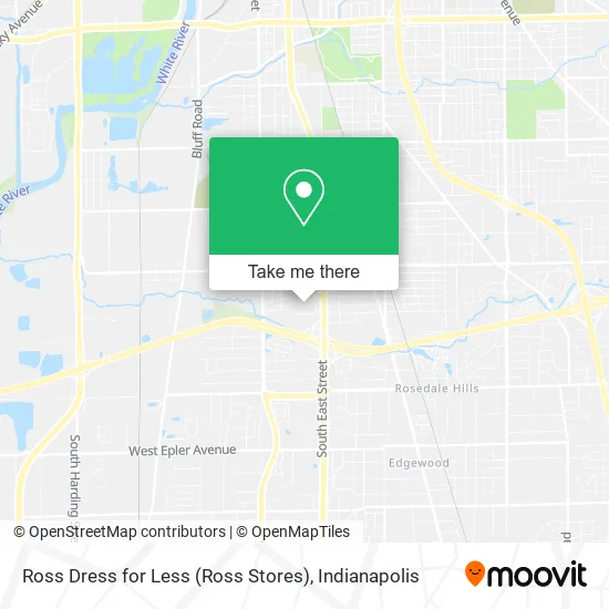 Mapa de Ross Dress for Less (Ross Stores)