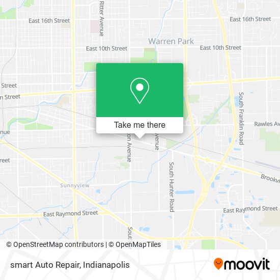 smart Auto Repair map