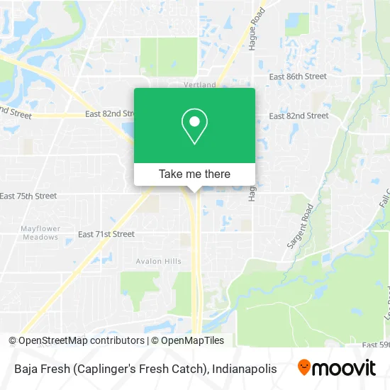 Mapa de Baja Fresh (Caplinger's Fresh Catch)