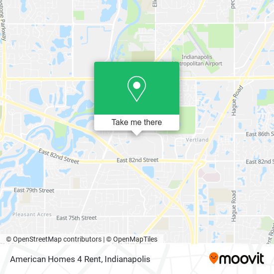 American Homes 4 Rent map