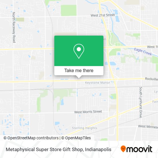 Metaphysical Super Store Gift Shop map