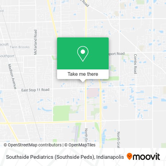 Southside Pediatrics (Southside Peds) map