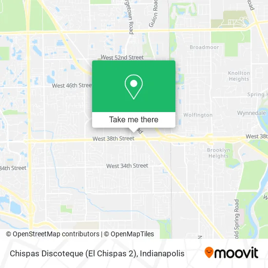 Mapa de Chispas Discoteque (El Chispas 2)