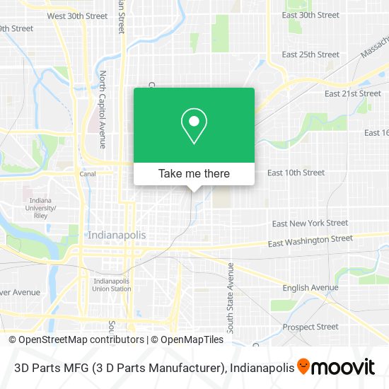 Mapa de 3D Parts MFG (3 D Parts Manufacturer)