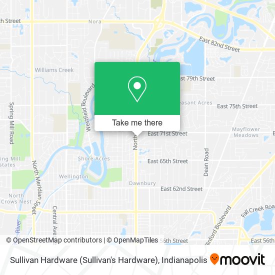 Mapa de Sullivan Hardware (Sullivan's Hardware)