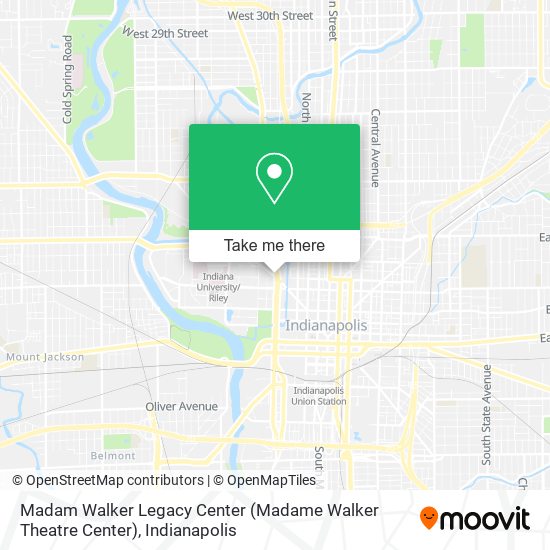 Madam Walker Legacy Center (Madame Walker Theatre Center) map