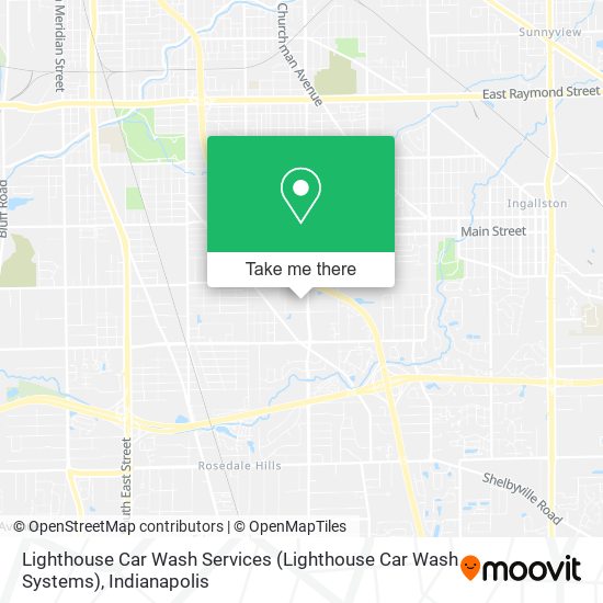 Lighthouse Car Wash Services map