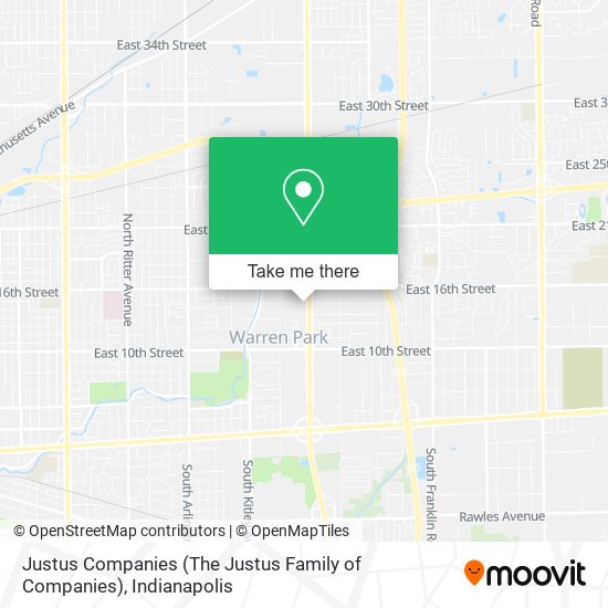 Justus Companies (The Justus Family of Companies) map