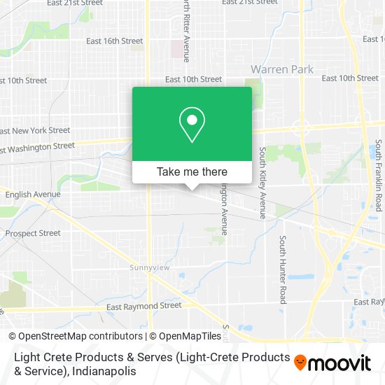 Light Crete Products & Serves map