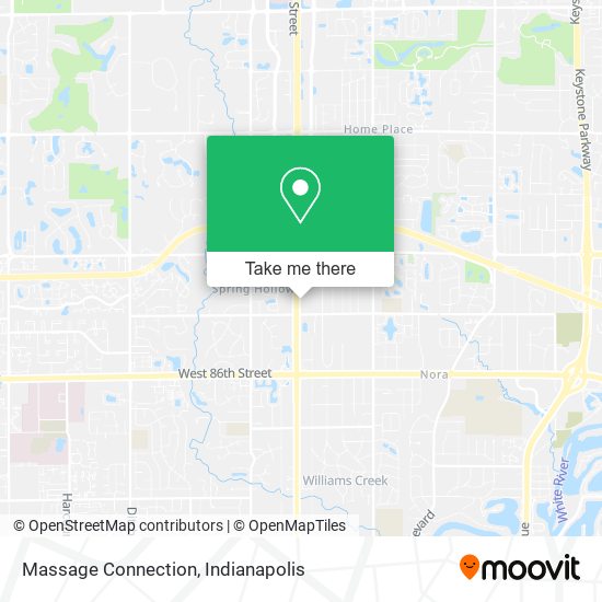 Massage Connection map