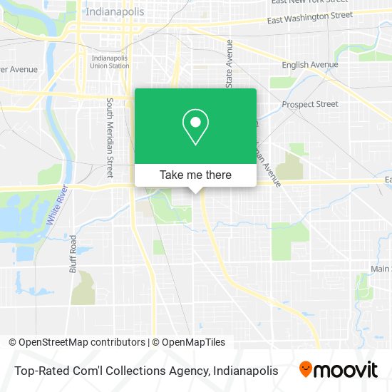 Top-Rated Com'l Collections Agency map