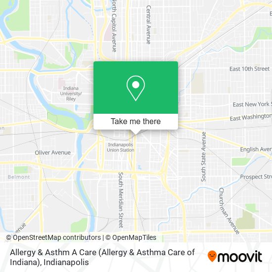 Mapa de Allergy & Asthm A Care (Allergy & Asthma Care of Indiana)