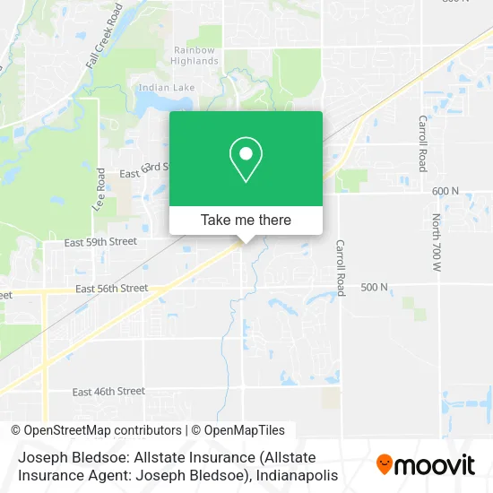 Joseph Bledsoe: Allstate Insurance map