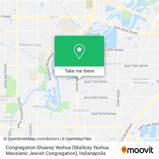 Congregation Shaarey Yeshua (Sha'Arey Yeshua Messianic Jewish Congregation) map
