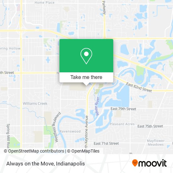 Always on the Move map