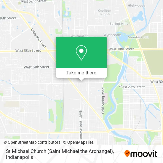 St Michael Church (Saint Michael the Archangel) map