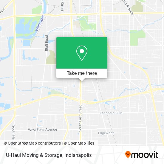 U-Haul Moving & Storage map