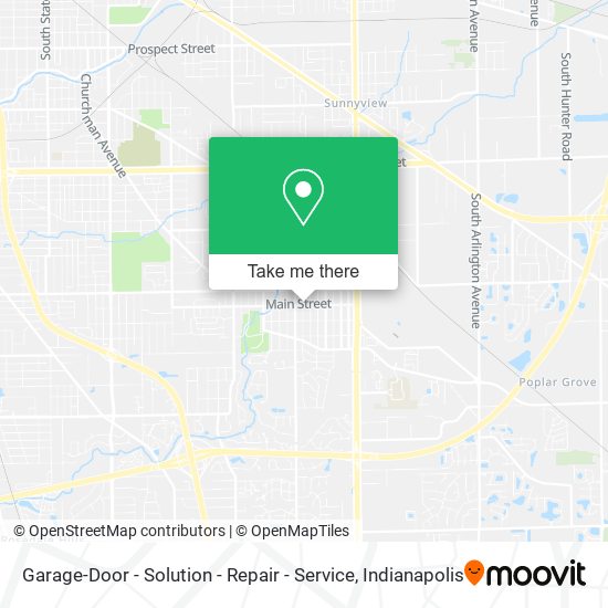 Mapa de Garage-Door - Solution - Repair - Service