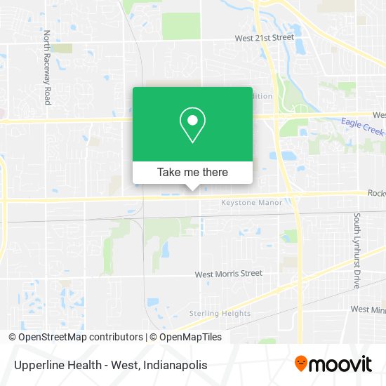 Upperline Health - West map