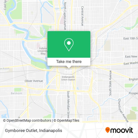 Gymboree Outlet map