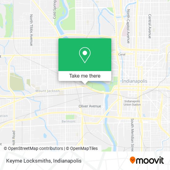 Keyme Locksmiths map