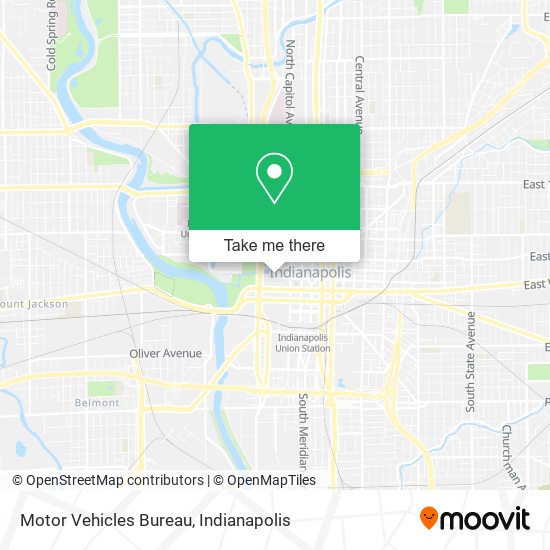 Motor Vehicles Bureau map