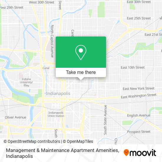 Management & Maintenance Apartment Amenities map