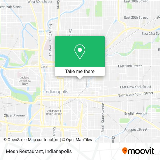 Mesh Restaurant map