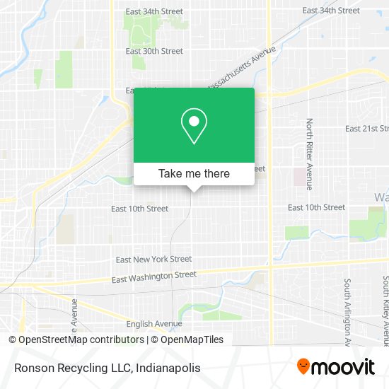 Mapa de Ronson Recycling LLC