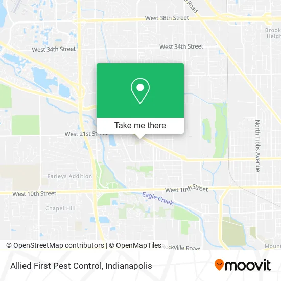 Allied First Pest Control map