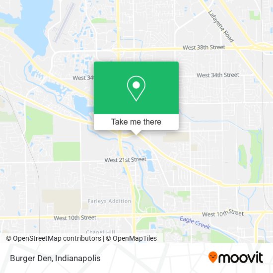 Burger Den map