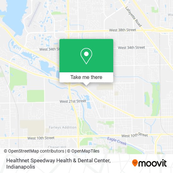 Mapa de Healthnet Speedway Health & Dental Center