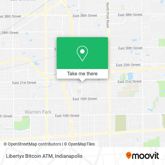 Libertyx Bitcoin ATM map